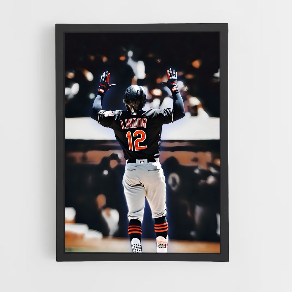 Poster La Fête du Home Run – affiche Baseball (vue 2)